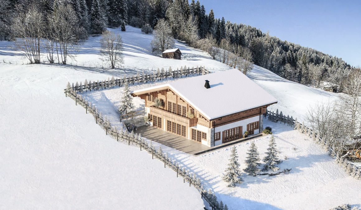 «Mountain-Chic» Chalet in Gstaad
