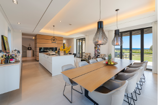 Kitchen and dinning room Finca in Palma de Mallorca