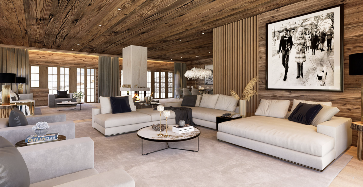 «Mountain-Chic» Chalet in Gstaad