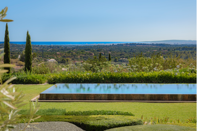 Pool and landscape Finca in Palma de Mallorca