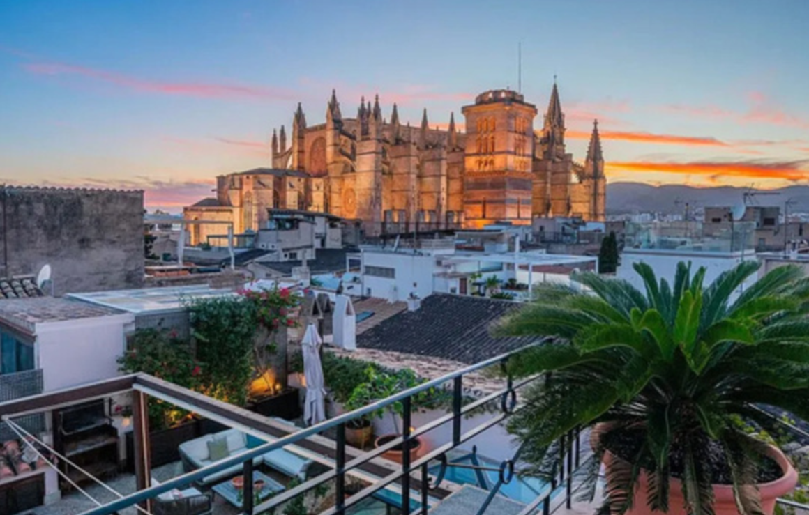 Historic City Palace in Palma de Mallorca