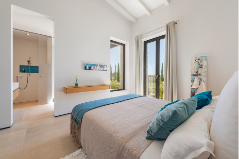 Room blue Finca in Palma de Mallorca